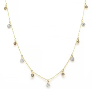 สร้อยคอรูปกุญแจทองคำแท้ 18K ประดับเพชร VVS1 รับรองโดย IGI - Product Image 2