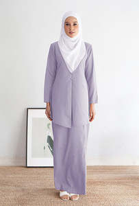 Trajes Baju Kurung para Madre e Hija, Batik SIPO Malasia, Moda Económica al por Mayor, Baju Kurung Infantil Moderno - Product Image 4