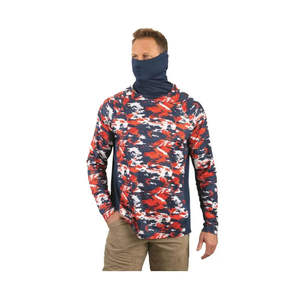 Camisa de Pesca de Camuflaje Personalizada al por Mayor, Camisa de Pesca de Manga Larga con Estampado por Sublimación, Camisa de Pesca para Uso en Zonas Pantanosas - Product Image 5