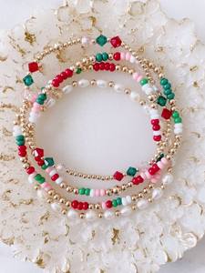 Boho Seed <b>Beaded</b> <b>Bracelet</b> For Women Daily Wear Wedding Gifting Adjustable Stylish Multicolour Wristband Fashion Jewely Accessory - Product Image 6