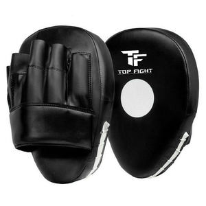 Guantes de Boxeo de Piel Sintética de Alta Calidad, Almohadillas Planas y Curvas para Práctica de Artes Marciales Mixtas (MMA) - Product Image 5