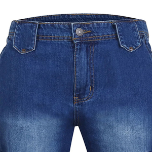 Novedad 2026: Pantalones Cortos Largos de Mezclilla Sólida para Hombre, de Alta Calidad, con Cintura Elástica, Antiarrugas, de Secado Rápido y Transpirables, Estilo Urbano - Product Image 6