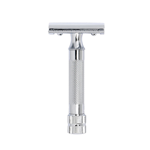 Maquinillas de Afeitar de Seguridad de Acero Inoxidable con Acabado Espejo, Ligeras, para Uso en Salones de Belleza, Maquinillas de Afeitar Profesionales para Barbería - Product Image 2