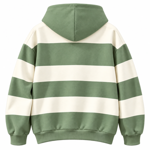 Sudadera con capucha unisex personalizada con diseño digital de diamantes de imitación para otoño, transpirable, con cremallera, informal, con cordón y bolsillo canguro - Product Image 2