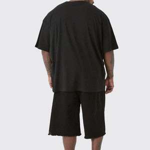 T-shirt pour homme à manches courtes, col rond, coupe classique, streetwear, personnalisé, respirant, écologique, séchage rapide, en polyester tricoté - Product Image 2