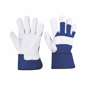 Guantes de Trabajo de Cuero de Búfalo con Forro de Algodón, Resistentes al Calor y a las Chispas, para Jardinería y Uso Doméstico - Product Image 1