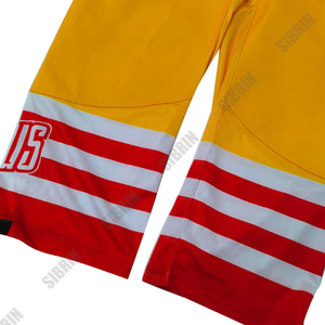 Pantalon de hockey sur roulettes personnalisé Sibrin, imprimé par sublimation, protection UV, maille polyester, rembourrage Cordura, protection professionnelle pour le hockey - Product Image 4
