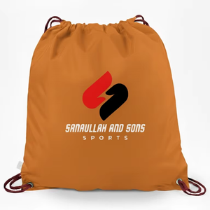 Custom Logo <b>Drawstring</b> Bag Lightweight Durable Sports Gym <b>Backpack</b> with Spacious Storage for Travel School Daily Use - Product Image 6