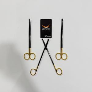 ที่จับเข็ม Crile Wood Forcep ทุกประเภท ที่หนีบห้ามเลือด Mayo Hegar Clamps Kelly Pean Mosquito Black Gold โดย Dentavex - Product Image 2