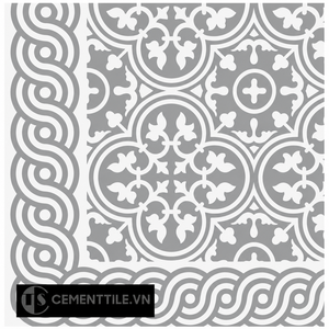 CTS C116.5(4-9) Azulejos Clásicos de Cerámica para Piso y Pared Antideslizantes de 200x200mm y 16mm de Grosor para Interiores de Villas - Product Image 2