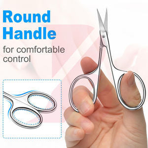 Último Producto en Instrumentos de Belleza, Tijeras para Cutículas de Grado Profesional, Tijeras para Uñas de Acero Inoxidable con Borde Afilado, Equipo de Salón - Product Image 4