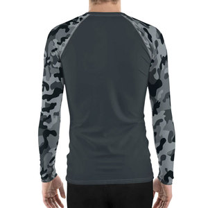 OEM ODM Service <b>Men</b> Printing Rash Guards Premium Spandex Fabric Athletic <b>Compression</b> <b>Shirt</b> Fast Shipping - Product Image 3