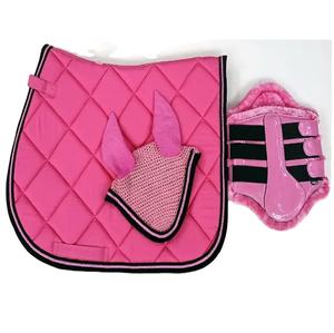 Produits d'équitation de haute qualité, bandages équestres, voile en crochet anti-mouches, tapis de selle anglais, ensemble d'équipement équestre personnalisé - Product Image 1