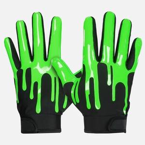 Gants de sport imperméables personnalisables en polyester à 100 %, directement de l'usine, pour des performances optimales, équipement d'entraînement de football américain - Product Image 5
