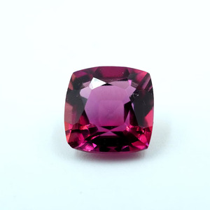 Piedra Preciosa de Berilo Rosado Cultivado en Laboratorio, Corte Cojín de 1ct, 6.3x6.3x4mm, HAYAAT GEMS para Joyería - Product Image 1