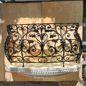 Premium Wrought Iron Railing Systems: Elegant Custom Handcrafted Metal Architectural Railings for Luxury Modern & Classic Homes - Product Image 2