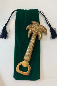 Abrebotellas de diseño de palmera, latón personalizado, acabado de alta calidad, perfecto para Mini Herramienta de bolsillo única - Product Image 4