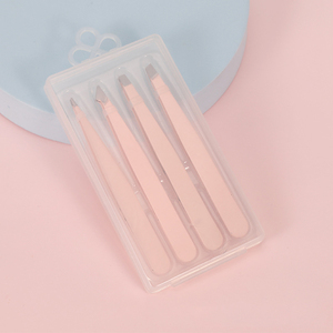 Juego de Pinzas para Cejas de Acero Inoxidable, Kit Profesional de Pinzas Inclinadas, Planas y Puntiagudas, Herramienta de Depilación, Marca Privada OEM - Product Image 2