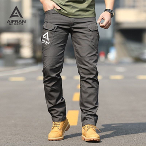 Pantalones Utilitarios para Hombre con Logotipo Personalizado, Pantalones Cargo Transpirables y Duraderos con Múltiples Bolsillos, Venta al Por Mayor - Product Image 5