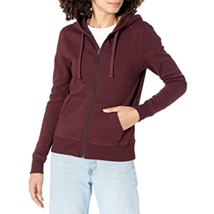 Sudadera con capucha y cremallera para mujer – Sudadera premium suave con cremallera completa para niñas, unisex, de algodón, estilo urbano, informal, de alta calidad - Product Image 4