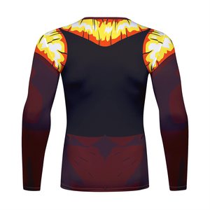 High Quality Rash Guard <b>Athletic</b> Fitness Compression Shirt Custom Logo Professional Sportswear Supplier - Product Image 5