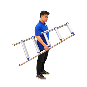 Échelles pliantes modernes en aluminium à double face et 5 marches pour usage industriel, robustes et légères VIETLADDERS NVLD-05 - Product Image 5