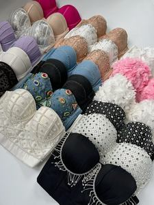 Corset <span class=keywords><strong>bustier</strong></span> pour femmes de haute qualité, vente en gros, stock mixte, vêtements de mode pour femmes, nouveaux vêtements avec jeans pour hommes et denim pour femmes - Product Image 1