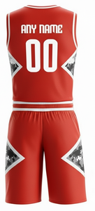 Uniformes de Baloncesto Estampados Ligeros y Transpirables al por Mayor, Nueva Colección 2026 |   Ropa Deportiva de Equipo sin Mangas con Cuello en V 100% Poliéster OEM - Product Image 4