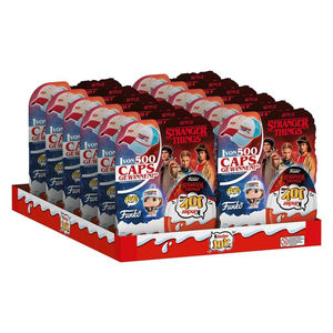 ขายดีที่สุดสำหรับเด็ก ช็อกโกแลตไข่ Kinder Joy 20 กรัม รุ่นลิมิเต็ดอิดิชั่น รสหวาน สไตล์ Stranger Things พร้อมของเล่นสุดพิเศษข้างใน - Product Image 1