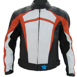 2026 Custom Unisex Genuine Cowhide Leather Motorbike <b>Racing</b> <b>Jacket</b> CE Approved Windproof All Seasons - Product Image 3
