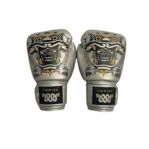 ถุงมือชกมวย Fairtex รุ่นขายดีที่สุด หนังแท้ 100% ปรับแต่งได้ ปิดด้วยแถบตีนตุ๊กแก สำหรับมวยไทย ซานด้า ผู้ใหญ่ สำหรับศิลปะการต่อสู้ - Product Image 3