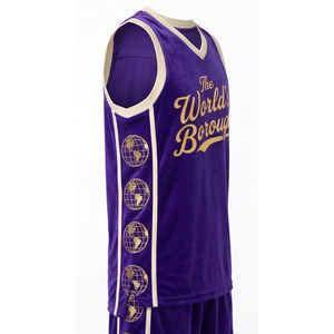Conjunto de Uniforme de Baloncesto de Alto Rendimiento, Jersey y Pantalones Cortos Ligeros, Ropa Deportiva de Equipo, Maluza Industries - Product Image 4