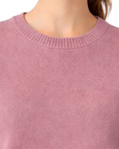 Pull sans manches en tricot mauve pour femme, style floral, doux et léger, gilet décontracté pour le printemps et l'été, vêtement tendance pour femme - Product Image 5