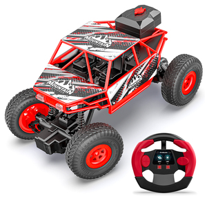 Mirana - Vehículo Todoterreno de Alta Velocidad con Control Remoto para Recorrer Rocas |   Coche RC Duster 2WD con efecto de humo para niños |   Recargable por USB Tipo C - Product Image 4
