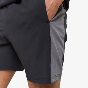 Ensemble T-shirt et short d'été imprimé pour homme de haute qualité, couleur personnalisée, design unique à taille élastique, col montant style Hip Hop - Unique - Product Image 5