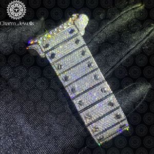 Montre carrée de luxe Charm_Jewells en acier inoxydable 30 mm, analogique à quartz, avec cristal saphir et design ajouré, pour femme, tendance - Product Image 3
