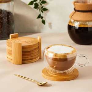 Posavasos de Madera Modernos y de Lujo, Ecológicos, Duraderos, Resistentes al Calor, No Tóxicos, Accesorio de Cocina, Varios Tamaños, KISWAH CRAFT, Precio Razonable - Product Image 5
