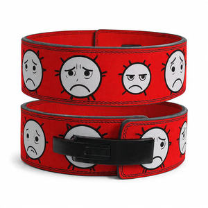 Cinturón de Levantamiento de Pesas con Palanca para Hombre, Cinturón de Entrenamiento de Fuerza para Gimnasio, Cinturón de Levantamiento de Pesas con Palanca de Anime - Product Image 1