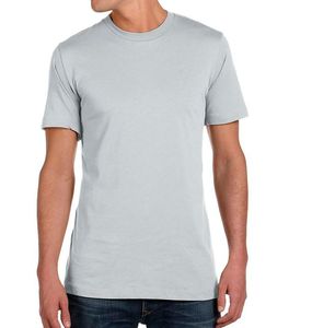 Camisetas con cuello redondo, lisas, con logo personalizado, camisetas de algodón para hombre, 100% algodón, camisetas de manga corta con cuello redondo para hombre - Product Image 1