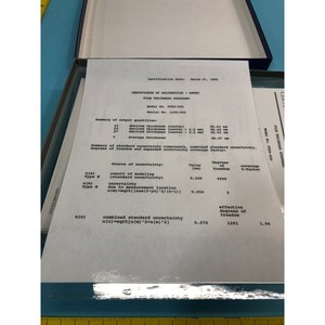Plaquette VLSI STANDARD SCS-1402, CALIBRATION 500A - Équipements et pièces semi-conducteurs d'occasion fiables à l'échelle mondiale - Product Image 5