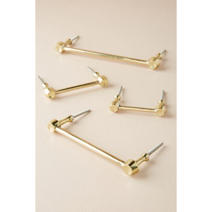 Minimalist Metal Bridge <b>Cabinet</b> Handle <b>Black</b> Matte Finish Durable Furniture Hardware Home Hotel Villas Doors Knobs - Product Image 3