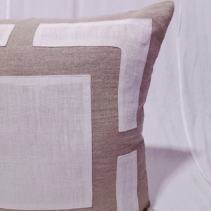 Funda de Cojín Decorativa Premium de Lino Puro, Funda de Almohada de Lino Natural Suave para Sofá, Cama, Decoración del Hogar - Product Image 4