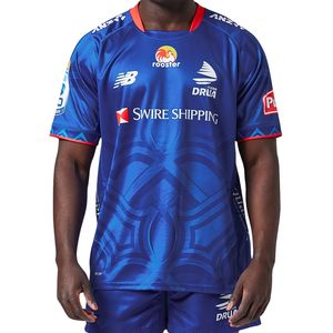 ชุดกางเกงรักบี้แบบยืดได้พิมพ์ลายตามสั่ง OEM/ODM พร้อมชื่อ/หมายเลขทีม  ผ้าโพลีเอสเตอร์แห้งเร็ว ชุดยูนิฟอร์มทีมสำหรับลีกและสโมสร - Product Image 1