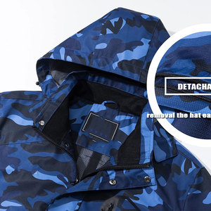 Chaqueta Softshell de Invierno para Hombre, Impermeable, Transpirable, Cortavientos, Térmica, con Capucha, para Deportes de Nieve - Product Image 5