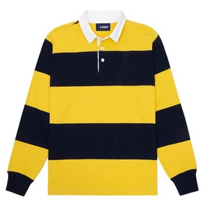 Vente en gros de maillots de rugby sublimés 100% polyester, épais, personnalisés, rayés, surdimensionnés, respirants, antibactériens, séchage rapide - Product Image 4