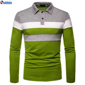 Unisex Summer Collection New Trendy Hot Sale Fashion Color Black <b>Cheap</b> Price Men's Polo Shirts Long Sleeves Cross Border <b>Tshirt</b> - Product Image 4