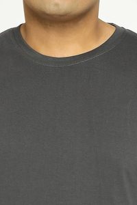 T-shirt en coton épais pour homme, modèle vierge, surdimensionné, fabricant et fournisseur en gros - Product Image 3