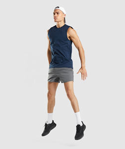 ผู้ชายกางเกงขาสั้นกีฬาโลโก้ที่กําหนดเอง Light Joggers วิ่งออกกําลังกาย Activewear ผู้ชายออกกําลังกายฟิตเนสกางเกงขาสั้น - Product Image 6