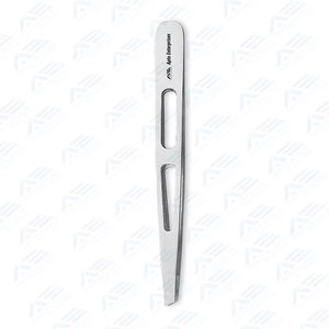 Pinzas para Cejas de Acero Inoxidable Antiestáticas, con Punta Inclinada, para un Diseño Preciso y Personalizado - Product Image 5