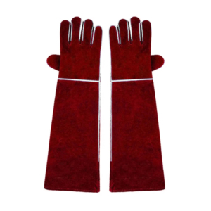 Guantes de Soldador de Cuero Vacuno de Primera Calidad, Guantes de Trabajo de Protección Industrial, Guantes Largos y Resistentes para Soldadura TIG - Product Image 4